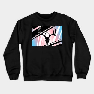 Trans Pride Skull - Deer Crewneck Sweatshirt